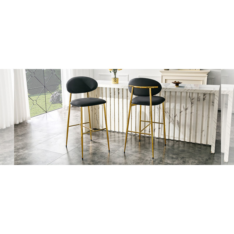 Faux Leather Upholstered Side Chair, White, Brown Wood