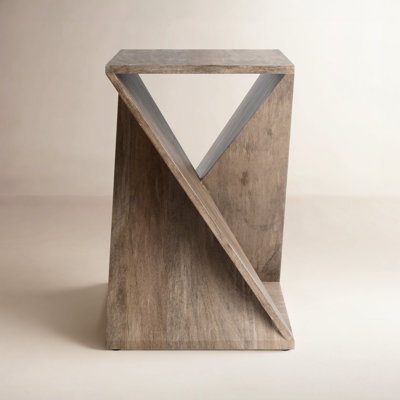 Pankow Solid Wood End Table