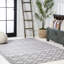 Tapis intérieur / extérieur gris clair Shanaghy-551882731