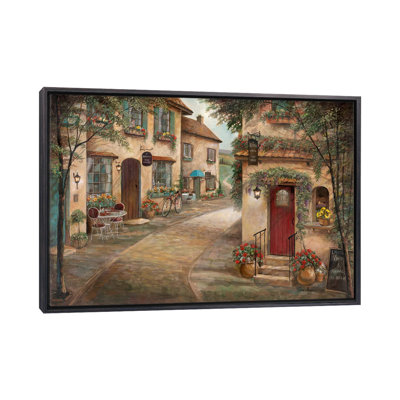 Café pittoresque par Ruane Manning - reproduction d'art