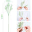 Fleurs artificielles Babys Breath, 12 pièces Gypsophila Real Touch pour décoration de fête de mariage