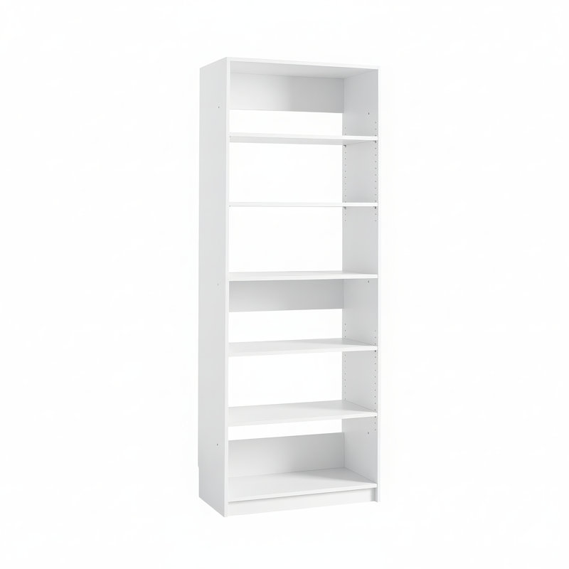 Clero Manufactured Wood Closet System, White