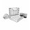 Sorbus Wire Metal 5 in 1 Desk Organizer Set