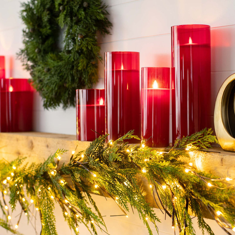 Chemin de table Twig Light & Real Touch