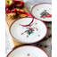 Assorted Holiday Plates - Tree, Car, Candy Cane, Presents (Set of 4)