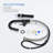Circular Single Handle High-Arc Pull Down Sprayer Bathroom Vanity Sink Faucet-123849359