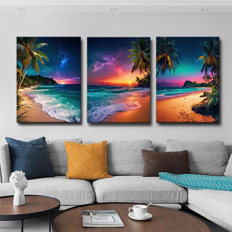 3 Piece Wrapped Canvas Print