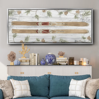 Pinecone Lodge Collection D-, toile encadrée