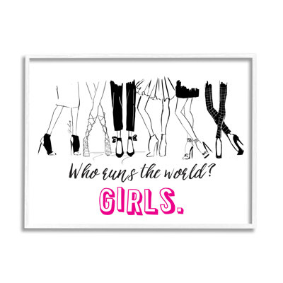 «Girls Run The World», art giclée par Alison Petrie