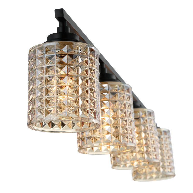 Barnhart 4 - Light Dimmable Vanity Light, Matte Black