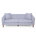 Cloud Gray 100% Polyester