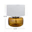 Lampe de chevet en verre Luwam