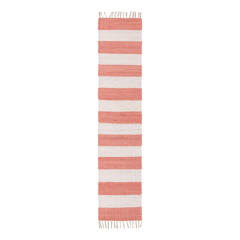 Clerestory Cotton Striped Indoor Rug, Runner 2'2" x 10'
