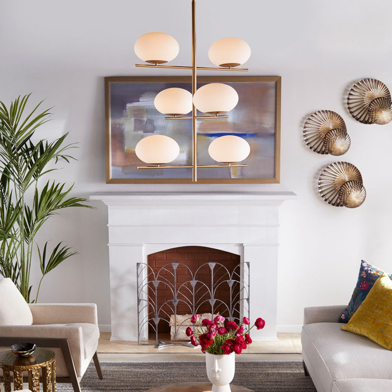 Pod 6 - Light Dimmable Geometric Chandelier