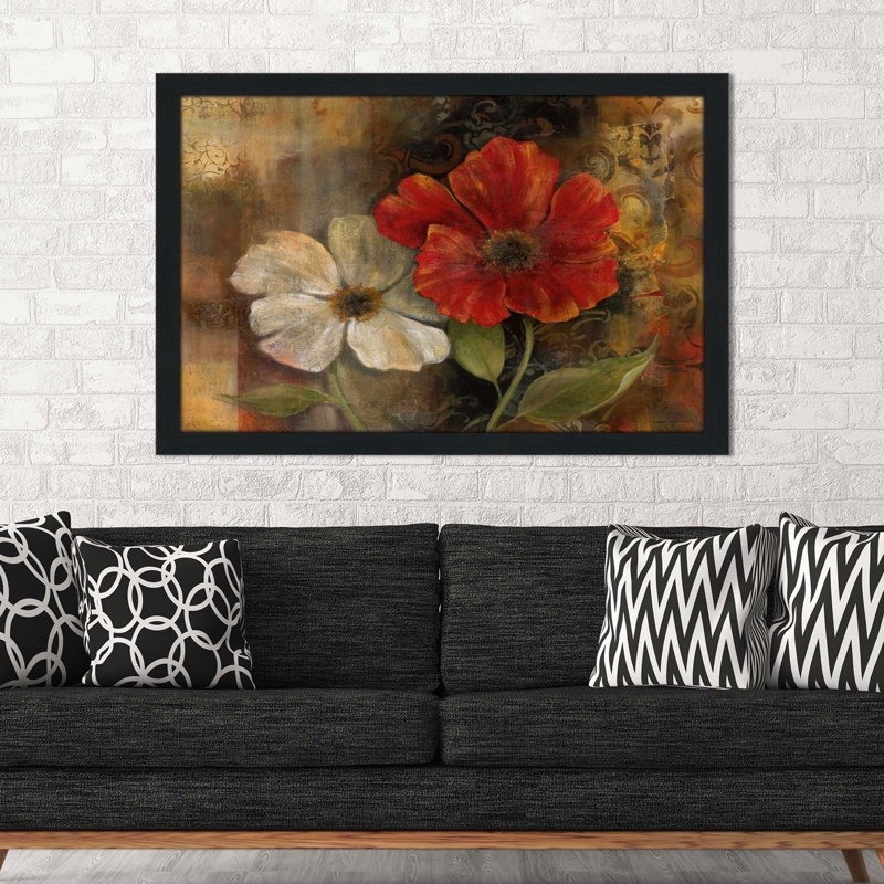 « perfect pair ii », reproduction de peinture à l’huile encadrée, H 21,5 po x l 27,5 po x P 0,75 po