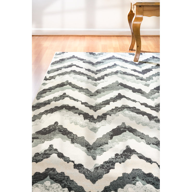 Tapis bleu Perrinton, Rectangle 5 pi 3 po x 7 pi 7 po