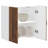 vidaXL Kitchen Wall Cabinet Engineered Wood-1187682824-1187682832