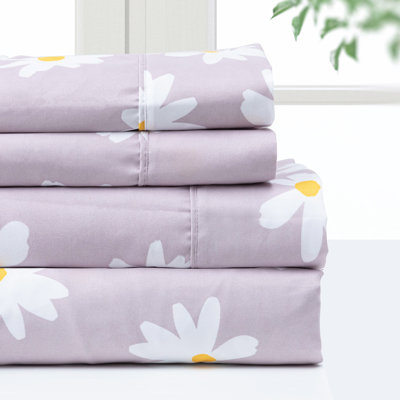 Ensemble de draps Pointehaven en microfibre douce et profonde, à poches profondes