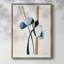 Reproduction encadrée FLORAL Series Dxxv - bois massif-1146164449