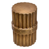 Side Table Padua L Antique Brass Finish