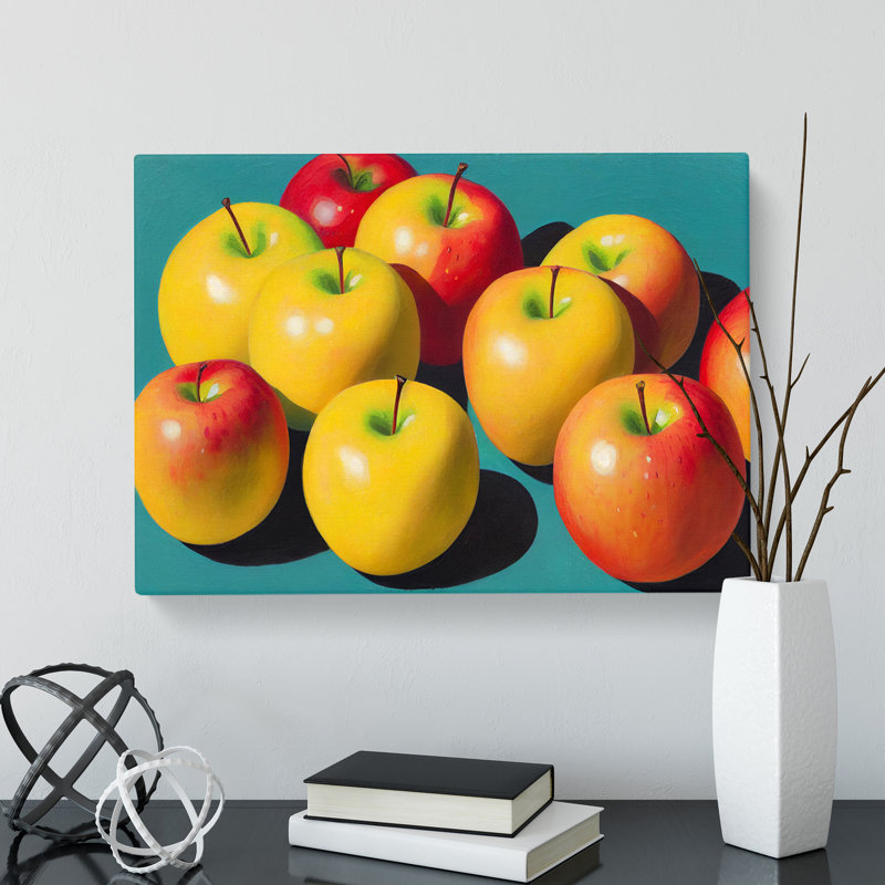 Selection Of Apples Vol.2 - Wrapped Canvas Print, 35cm H x 50cm W x 3cm D