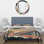 Ensemble de housse de couette en microfibre / polyester Full Moon Over The Desert Mountains Bedding-1425300214