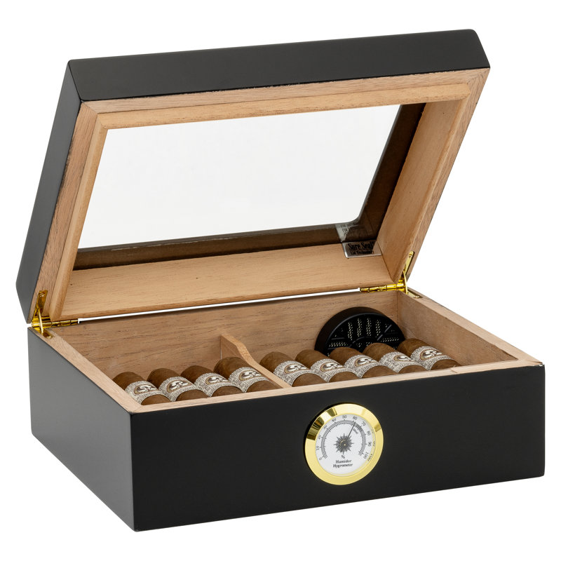 Whitmore Glasstop Cigar Humidor