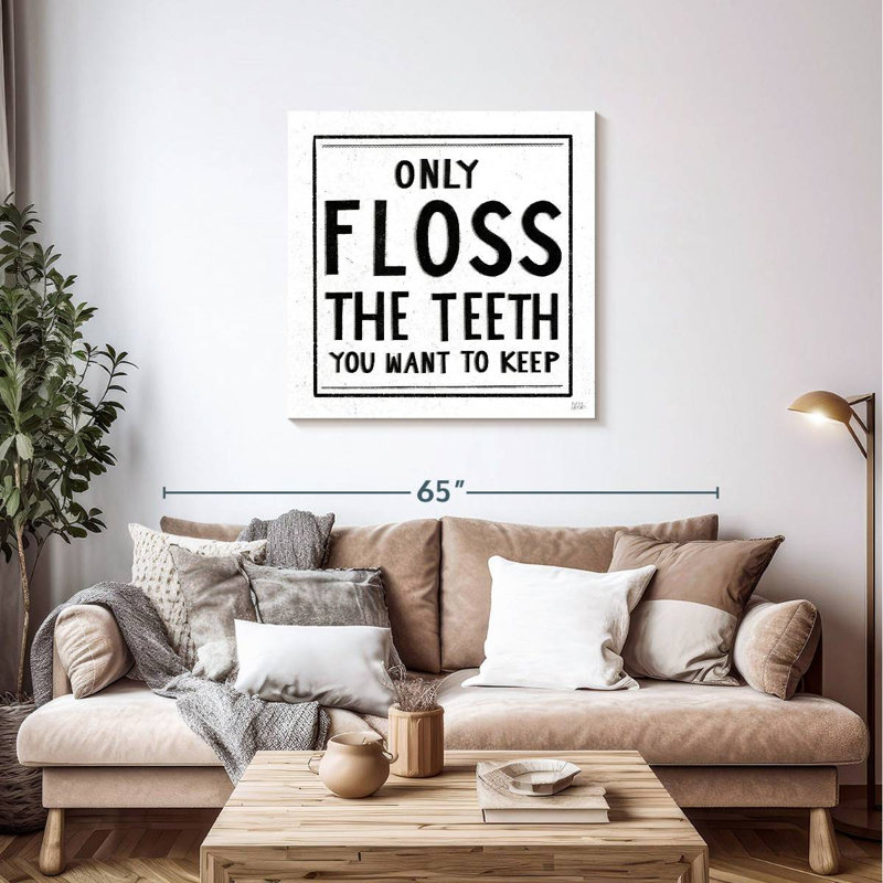 Tergel Only Floss, 36" H x 36" W