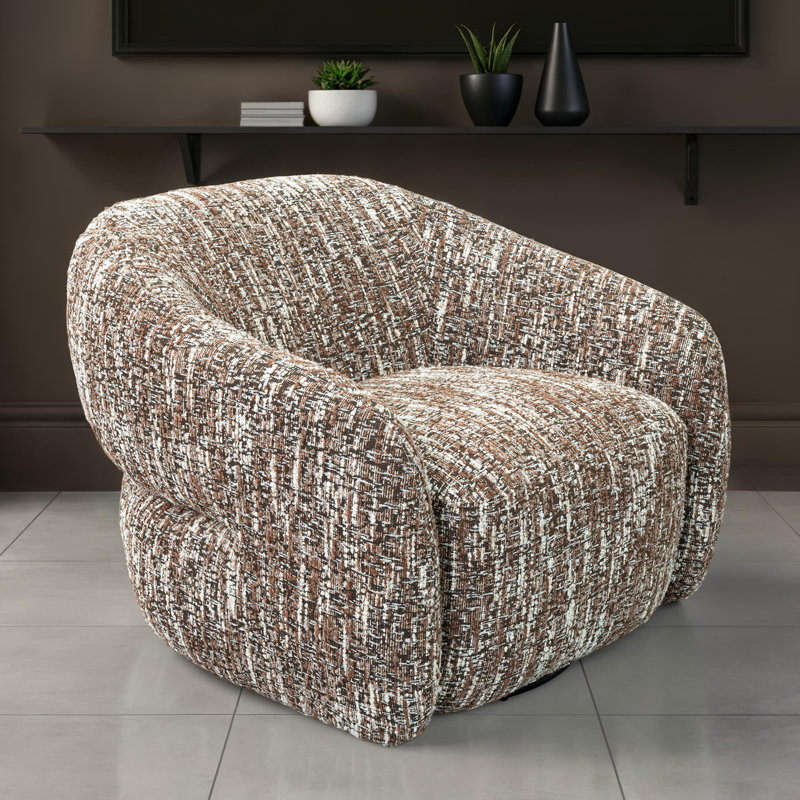 Chaise pivotante Bartlett, Brown