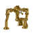 Unlacquered Polished Brass