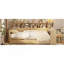 Lit de jour simple en bois avec tablettes de rangement, lit multifonctionnel avec lit gigogne simple et bureau d'étude, naturel-448298695-448298712