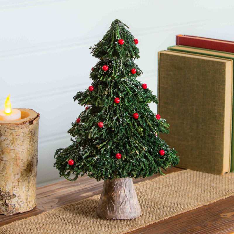11.5'' Faux Evergreen Tree in Freestanding