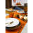 Excelsa Panama Color Cotton Table Runner, 140 x 45cm, in yellow-102905022