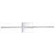 Gallatin Single Light Dimmable LED Armed Sconce