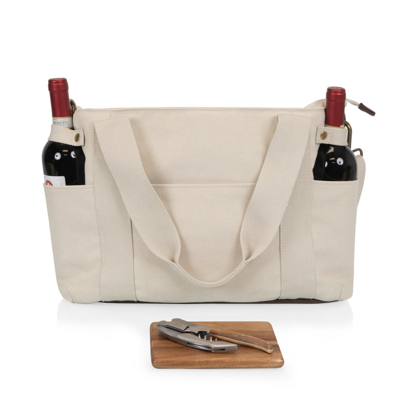 Sac fourre-tout isotherme avec pique-nique Temecula, Blanc