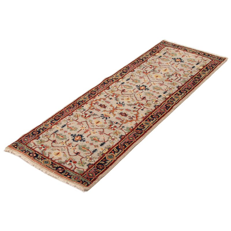 Tapis gris clair Serapi Heritage 2 pi 8 po x 8 pi 1 po