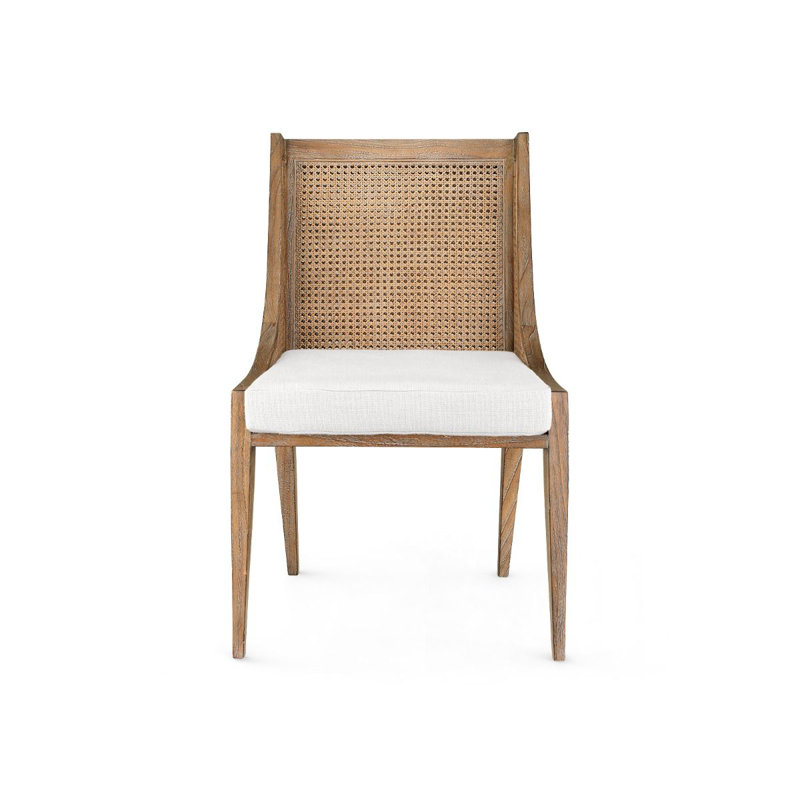 Raleigh Linen Armchair, Gray Linen, Driftwood