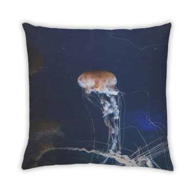 Animals Jellyfish 52 Throw Pillow Throw Pillow