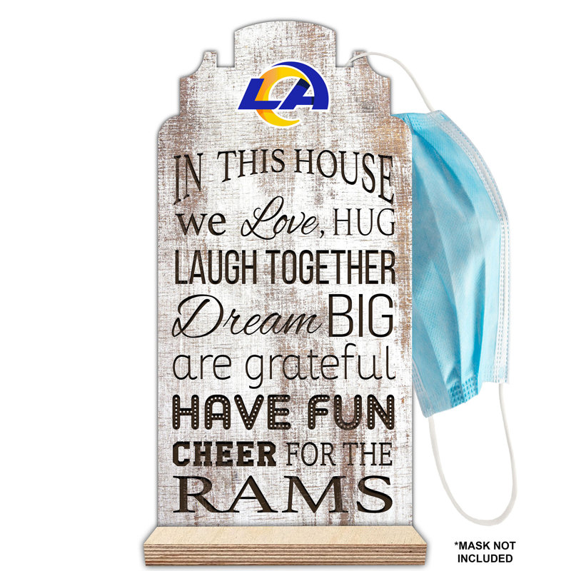 Freestanding 2 - Hook Coat Rack, Los Angeles Rams