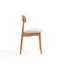 Chaise d'appoint de salle à manger rembourrée Colbert-67946102