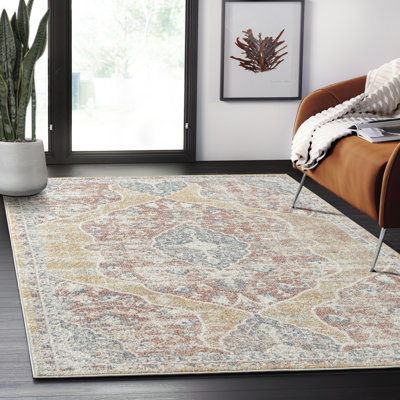 Tapis traditionnel beige multicolore Abani Gerzon MIL210A