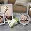 Silver Metal Beveled Picture Frame