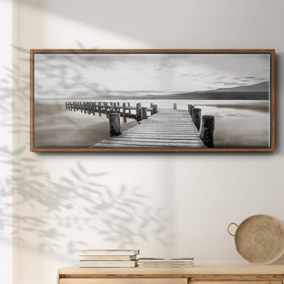 " Misty Morning Dock "