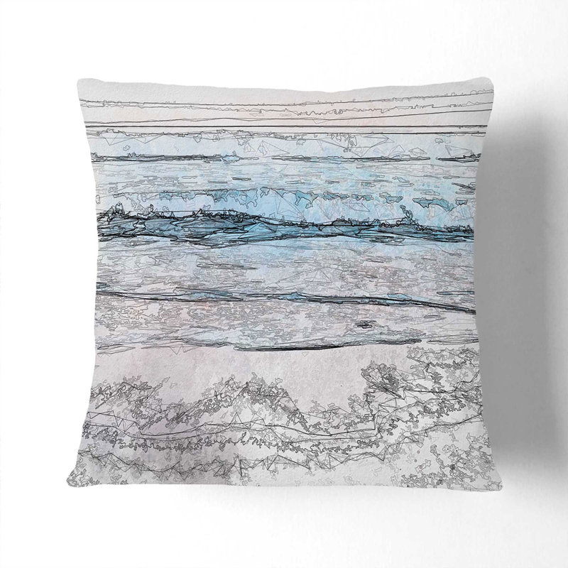 Square Cushion, Black, 55cm H x 55cm W x 20cm D