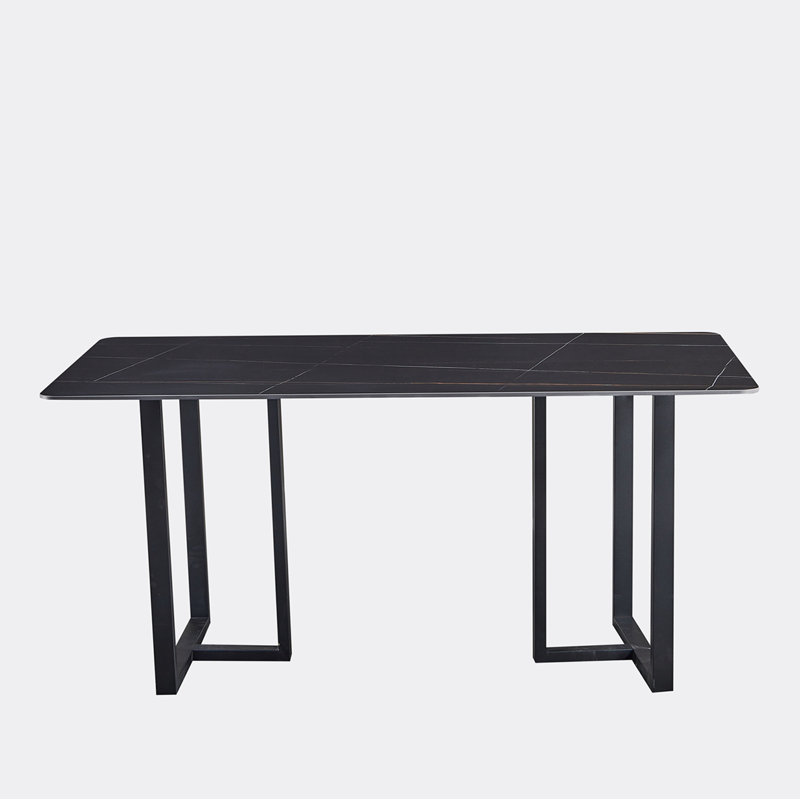 Jasee Dining Table, 29.52" H x 55.11" W x 31.49" D