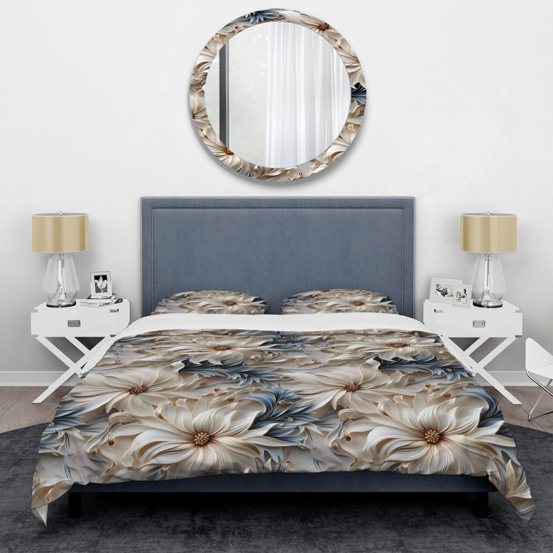 Ensemble de housse de couette Exotic, Housse de couette pour grand lit et 2 taies décor