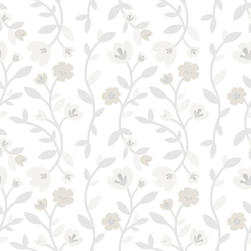 Rouleau de papier peint adhésif L 126 po x l 24 po Marylou