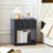 19.69'' W 1 Drawer Nightstand-426916058