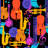 Kernius " Jazz Music Seamless Pattern With Musical Instruments " by Incomible-1605364947