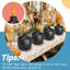 Paquet de 4 torches de table Citronella